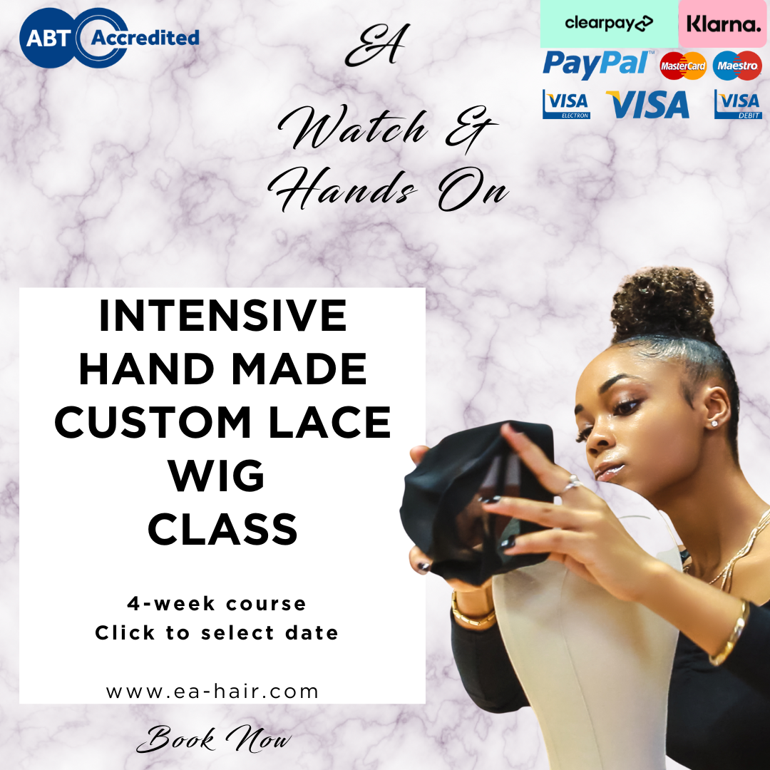 Hand Made Custom Lace Wig Intensive Class Accredited