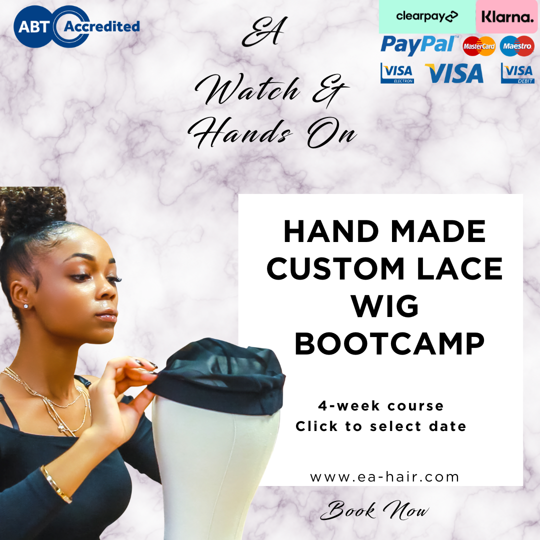 Hand Made Custom Lace Wig Class BOOTCAMP ABT Acredited