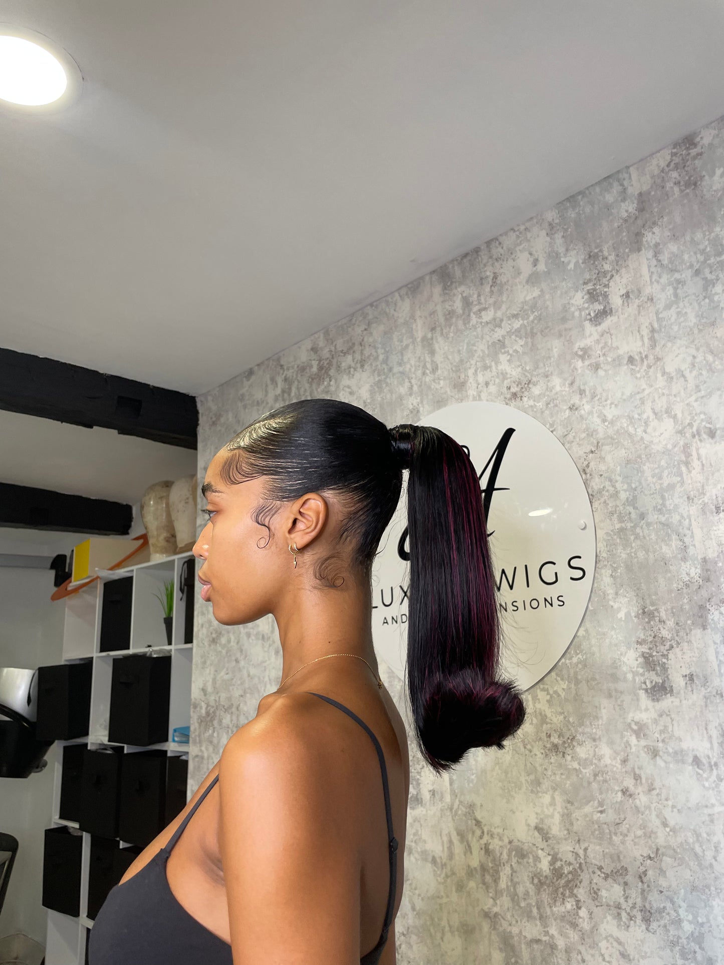 Human Hair Easy Clip in Ponytail Double Drawn