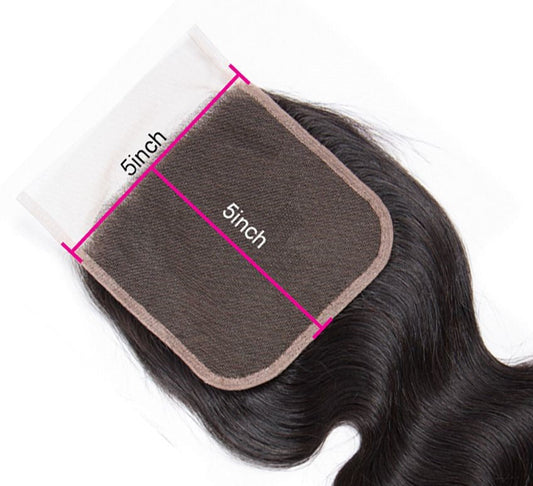 Raw Swiss Lace Closure 1B - Superior