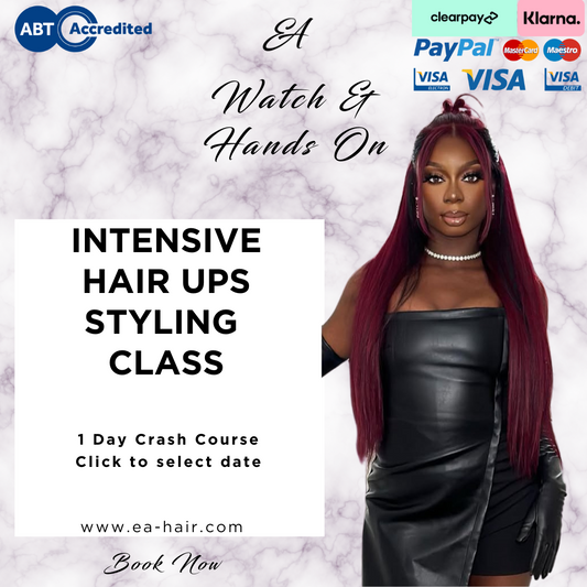Hair Up Styling Bootcamp ABT Accredited