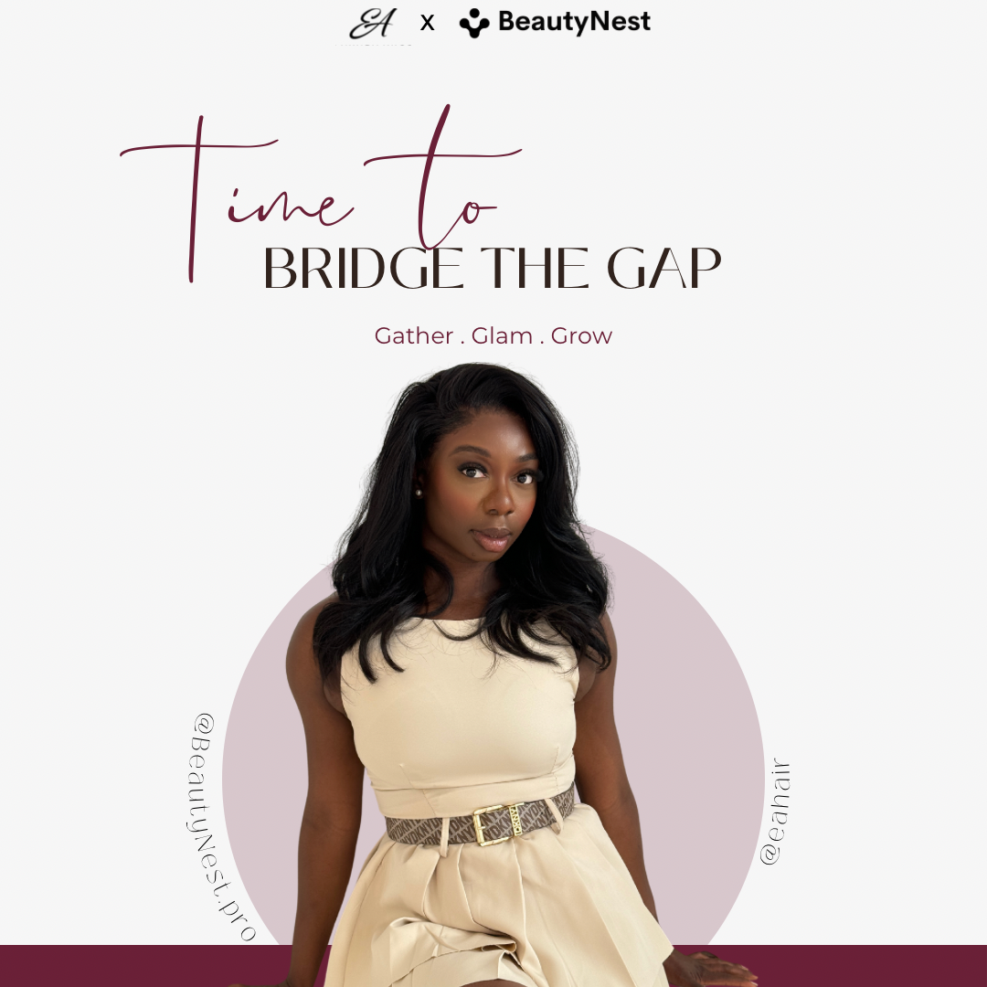 Glam, Gather, Grow. Time to Bridge the Gap: Hair Business Networking Event Manchester, UK.