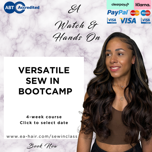 Versatile Leave out Sew in Class BOOTCAMP Accredited