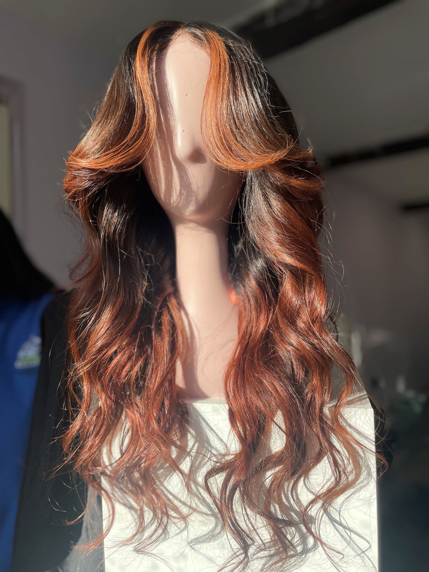 Natural Copper Balayage Wig - Harriot